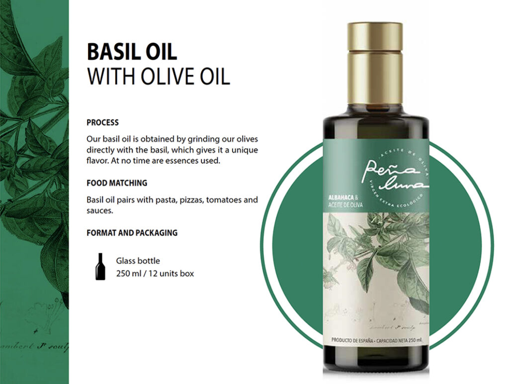PENA LUNA BASIL Olive Oil
