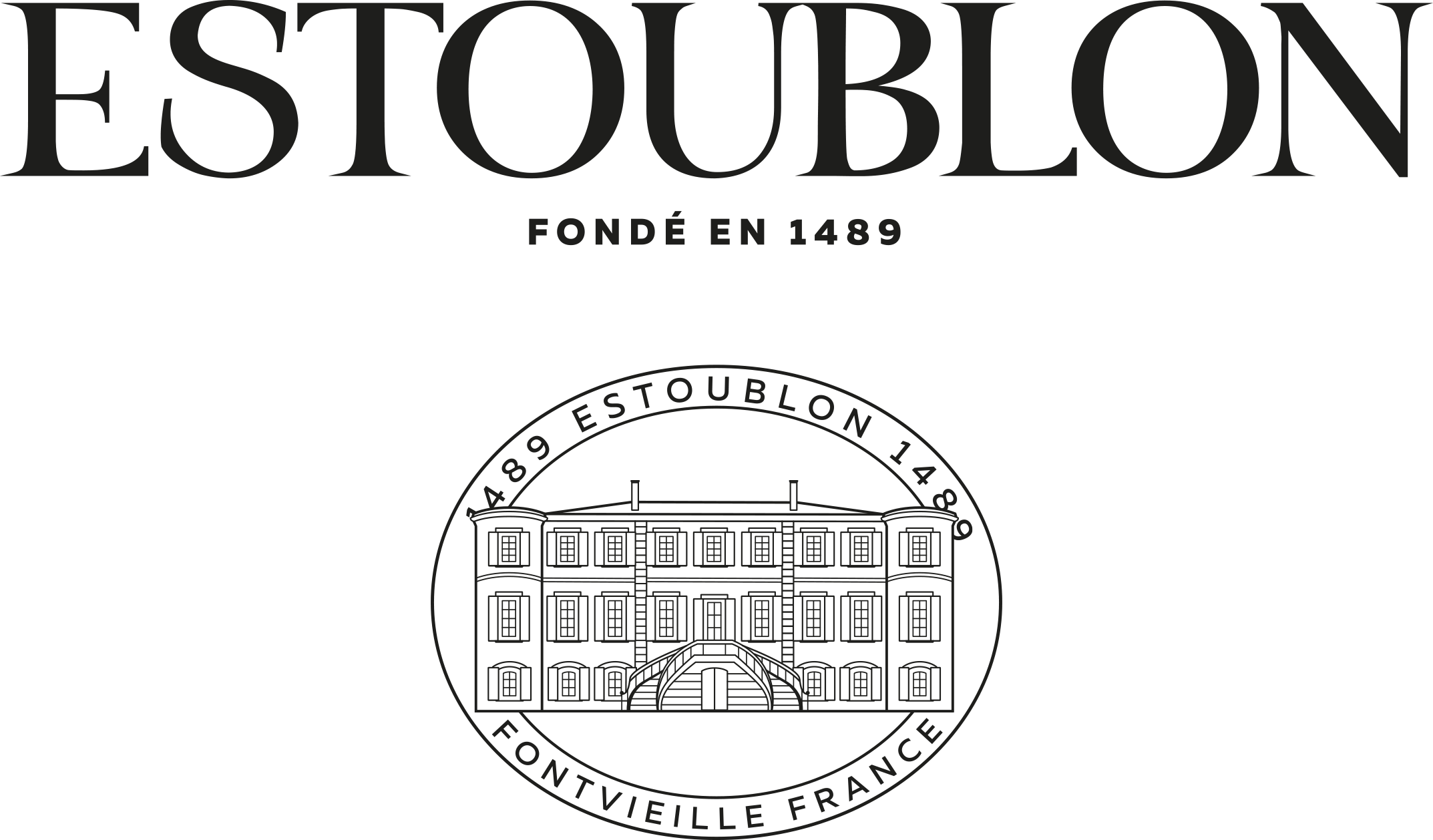 Estoublon - Logo principal Noir